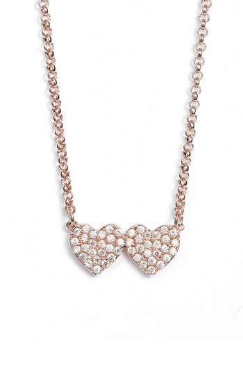 Women's Kate Spade New York Yours Truly Pave Heart Necklace
