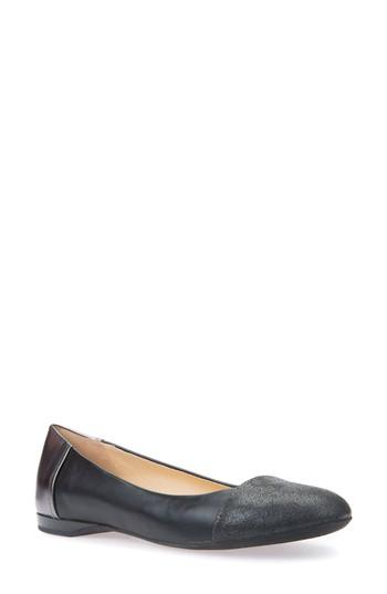 Women's Geox Lamulay Flat Us / 35eu - Black