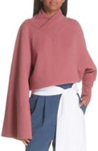 Women's Volcom Lil Zip Front Fleece Hoodie, Size - Purple