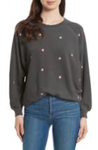 Women's The Great. The Embroidered Bubble Sweatshirt