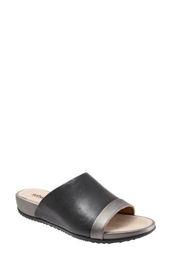 Women's Softwalk Del Mar Slide Sandal N - Black