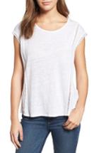 Women's Two By Vince Camuto Linen Tee - White