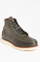 Men's Red Wing 6 Inch Moc Toe Boot D - Black