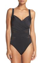 Women's Miraclesuit Strap Search One-piece Swimsuit