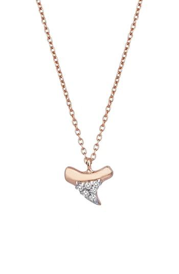 Women's Kismet By Milka Diamond Shark Tooth Pendant Necklace