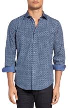 Men's Bugatchi Shaped Fit Floral Sport Shirt