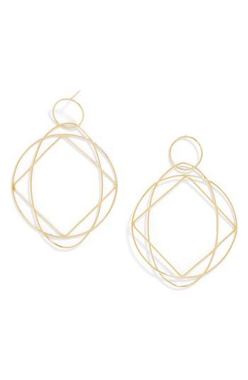 Women's Baublebar Spinning Hoop Earrings