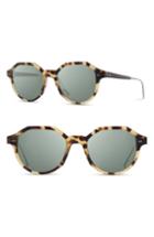 Women's Shwood Powell 50mm Polarized Geometric Sunglasses -