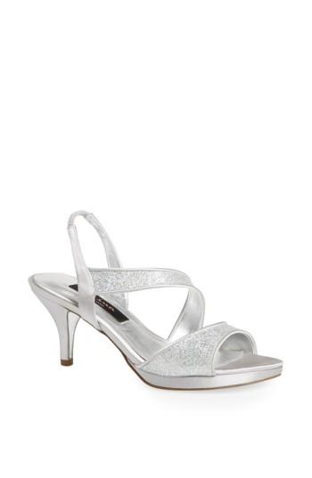 Women's Nina 'newark' Sandal .5 W - Metallic