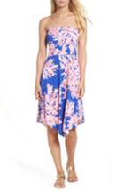 Women's Lilly Pulitzer Loleta Fit & Flare Dress, Size - Blue