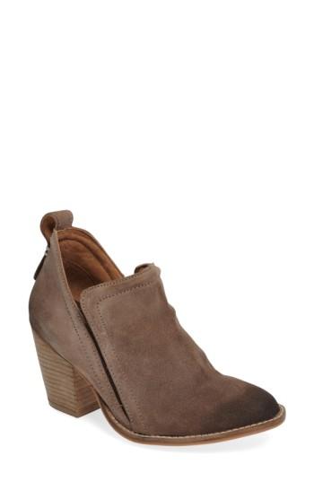 Women's Jeffrey Campbell Burman Split Shaft Bootie .5 M - Beige
