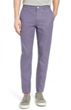 Men's Bonobos Tailored Fit Washed Chinos X 30 - Purple