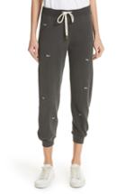 Women's The Great. The Cropped Sweatpants - Black