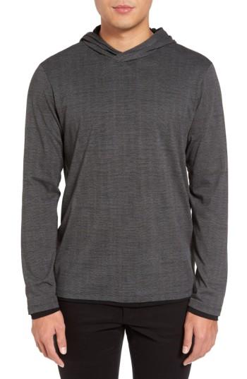 Men's Calibrate Lightweight Double Layer Hoodie - Black