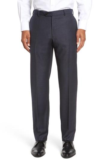 Men's Pal Zileri Classic Fit Trousers Us/ 54 Eu - Blue