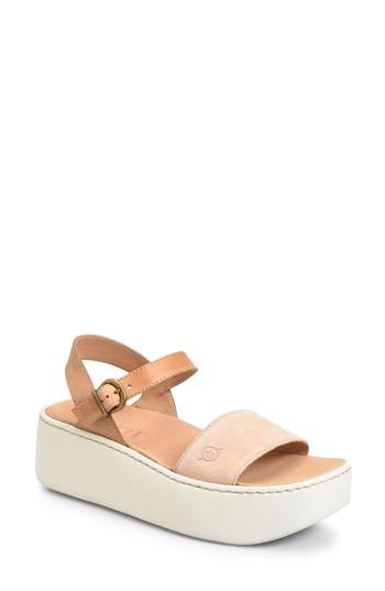 Women's B?rn Breaker Platform Sandal M - Orange
