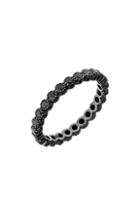 Women's Sethi Couture Black Diamond Bezel Band Ring