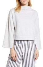 Women's Habitual Aria Split Sleeve Sweatshirt - Grey