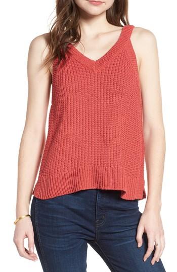 Women's Madewell Stockton Sweater Tank - Pink