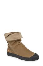 Women's Softinos By Fly London Kaz469sof Slouchy Sneaker Boot Us / 35eu - Brown