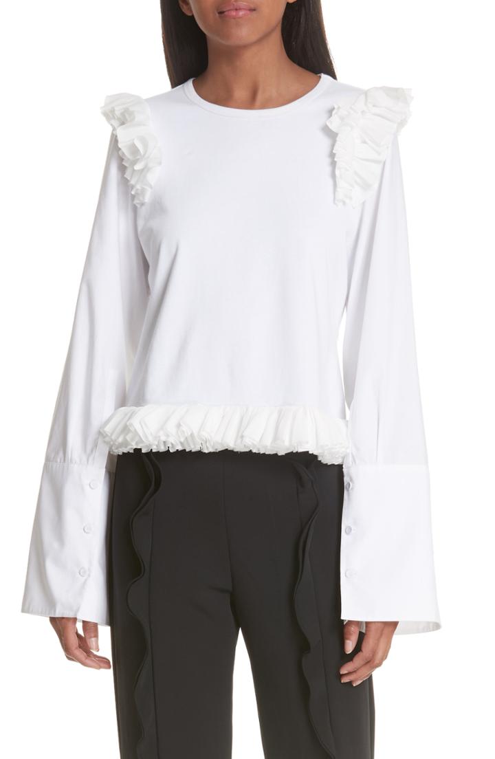 Women's Opening Ceremony Ruffle Top