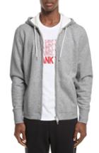 Men's Rag & Bone Standard Issue Zip Hoodie - Grey