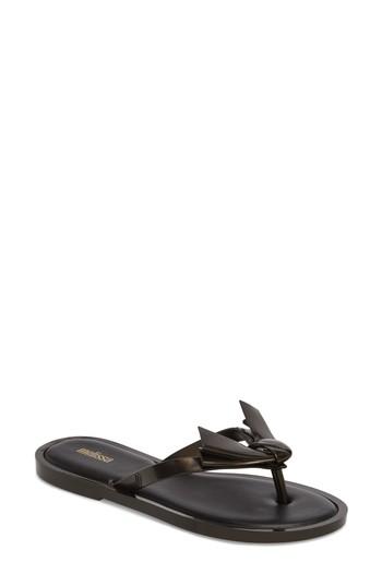 Women's Melissa Comfy Flip Flop M - Black