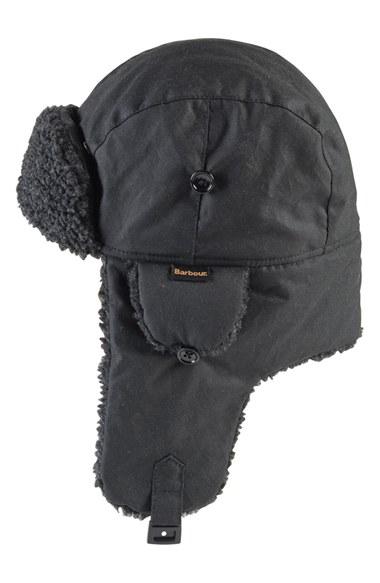 Men's Barbour Fleece Lined Trapper Hat -