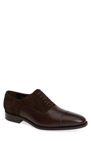 Men's To Boot New York Amadora Cap Toe Oxford M - Brown