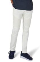 Men's Topman Biker Stretch Skinny Jeans X 32 - White