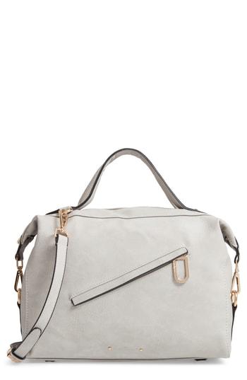 Urban Originals Chasing Rainbows Vegan Leather Satchel - Grey