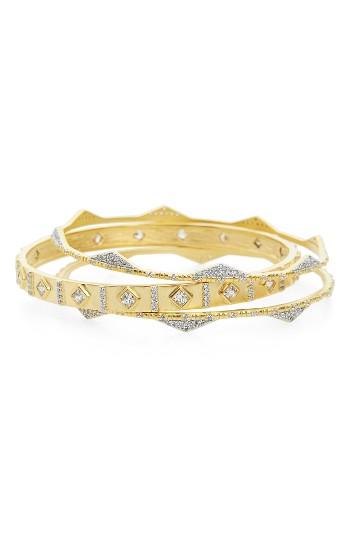 Women's Freida Rothman Visionary Fusion Set Of 3 Bangles