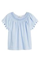 Women's Vineyard Vines Peasant Blouse - Blue