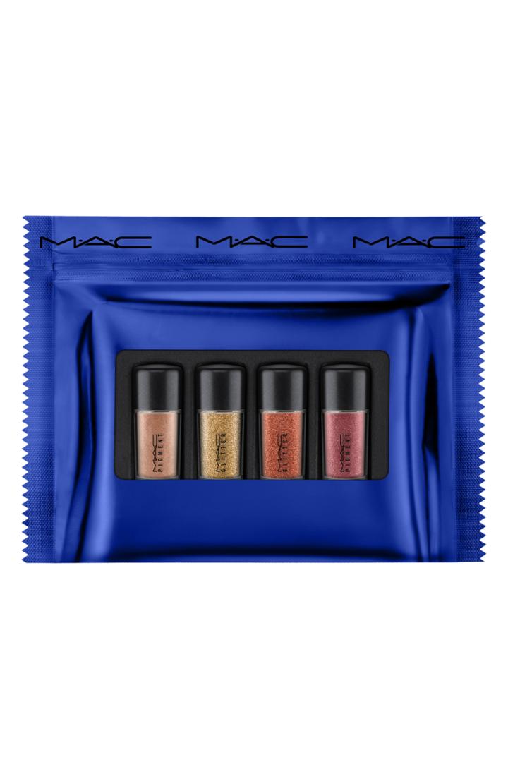 Mac Shiny Pretty Things Gold Mini Glitter & Pigment Kit -