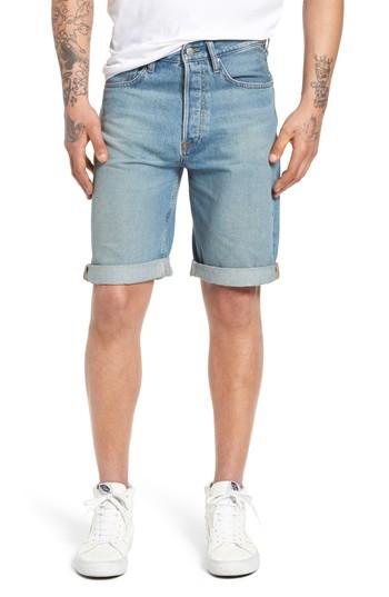 Men's Calvin Klein Jeans Straight Denim Shorts X 32 - Blue