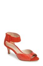 Women's Pelle Moda 'berlin' Sandal .5 M - Orange