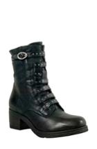 Women's Miz Mooz Suki Combat Boot Eu - Black