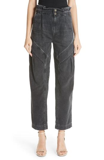 Women's Jean Atelier Gemma Cinch Waist Jeans - Black