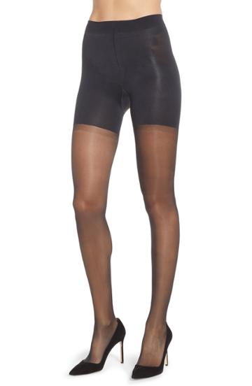 Women's Spanx Graduated Compression Shaping Sheers, Size A - Black