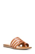 Women's Sarto By Franco Sarto Gala Slide Sandal .5 M - Brown