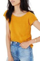 Women's Madewell Marin Sweater Tee, Size - Yellow