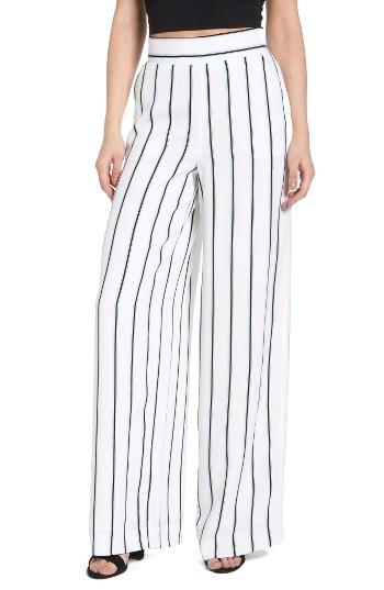 Women's 1.state High Waist Wide Leg Pants - White