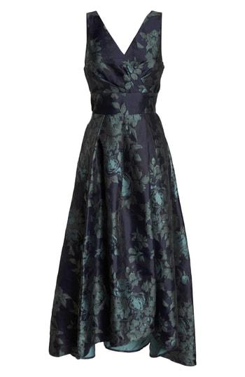 Women's Alex Evenings Sleeveless Printed Ballgown