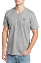 Men's Psycho Bunny Classic V-neck T-shirt - Grey