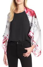 Women's Ted Baker London Babylon Silk Cape Scarf