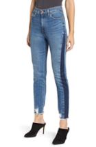 Women's Hudson Jeans Holly Shadow Stripe High Waist Ankle Skinny Jeans - Blue