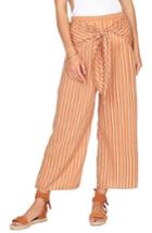 Women's Amuse Society Blurred Lines Knot Front Pants - Brown