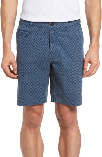 Men's Thaddeus Pierce Print Flat Front Shorts