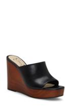 Women's Jessica Simpson Shantelle Wedge Slide Sandal M - Black