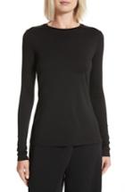 Women's Ted Baker London Rojo Skinny Long Sleeve Top - Black